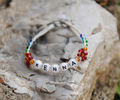Personalized name bracelets make great gifts!